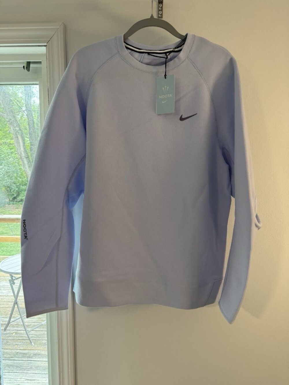 Nike NOCTA Drake Pullover Sweatshirt Men's XL Lilac NWT